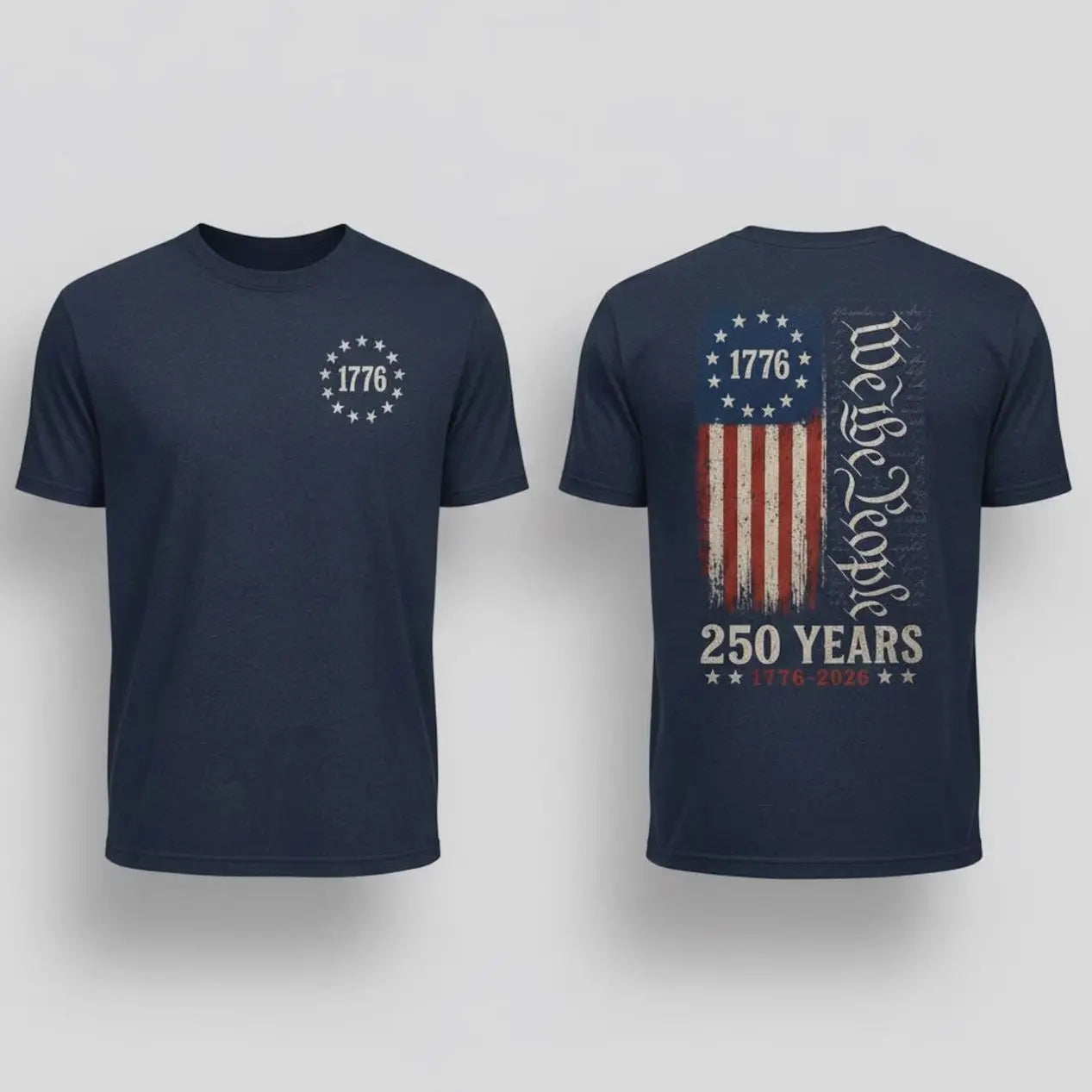We The People USA 250th Anniversary Shirt – Patriotic 1776–2026 Veteran Graphic Tee