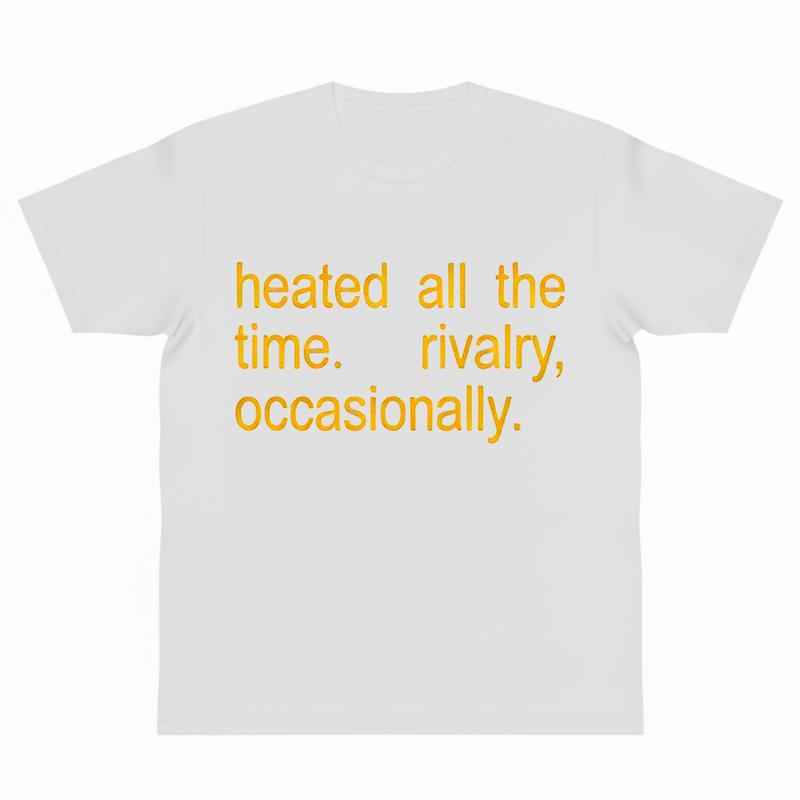 Heated rivalry cotton merch funny good graphic Shirt Heated Rivalry Hockey Shane Hollander Ilya Rozanov y2k fashion Streetwear fan Top Trending Lover Gift