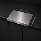 Stainless Steel Chopping Board – Non-Slip Heavy Duty Kitchen Cutting Board