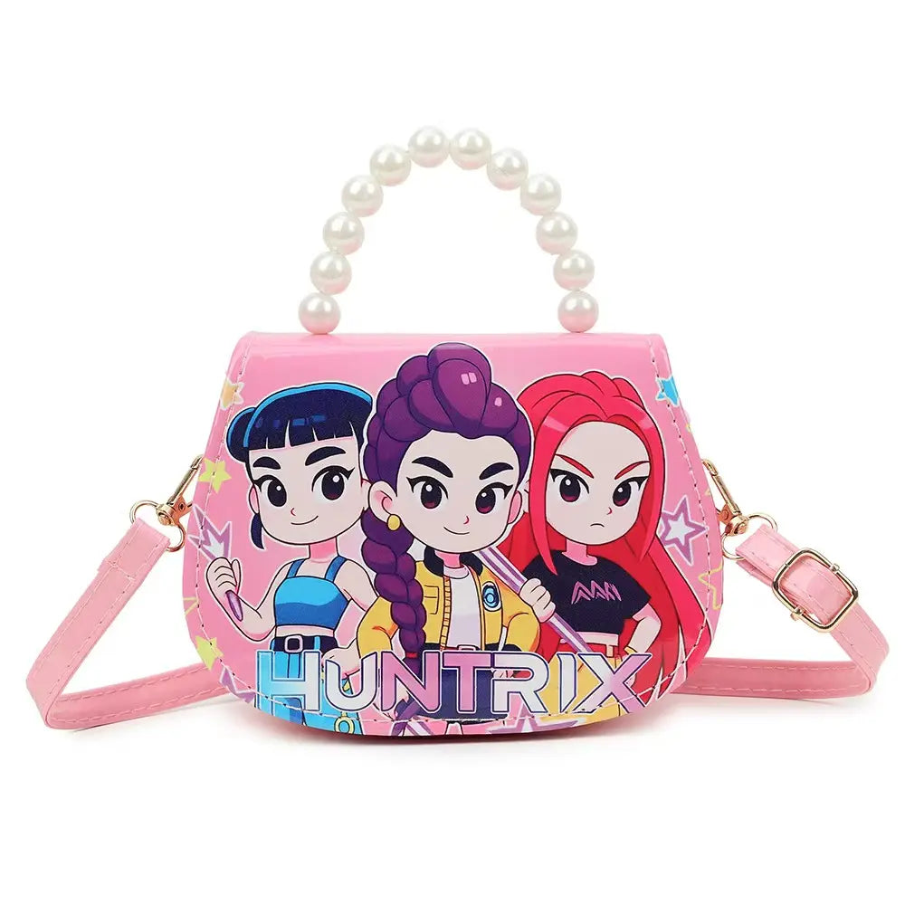 New children's bag witch hunter girl group change bag kpop anime cute storage bag messenger bag