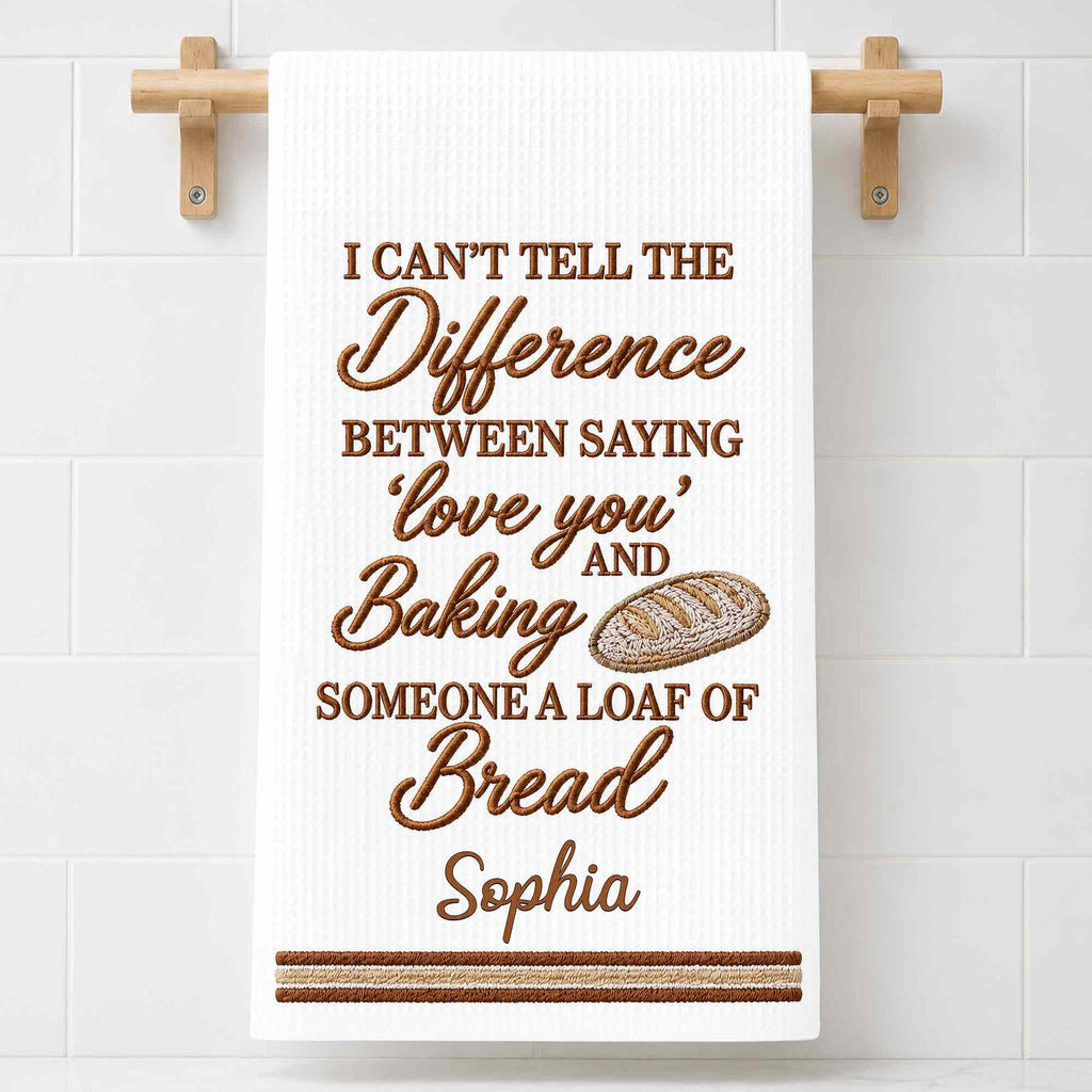 I Can't Tell The Difference, Personalized Kitchen Towel, Gift For Baking Lovers - 10