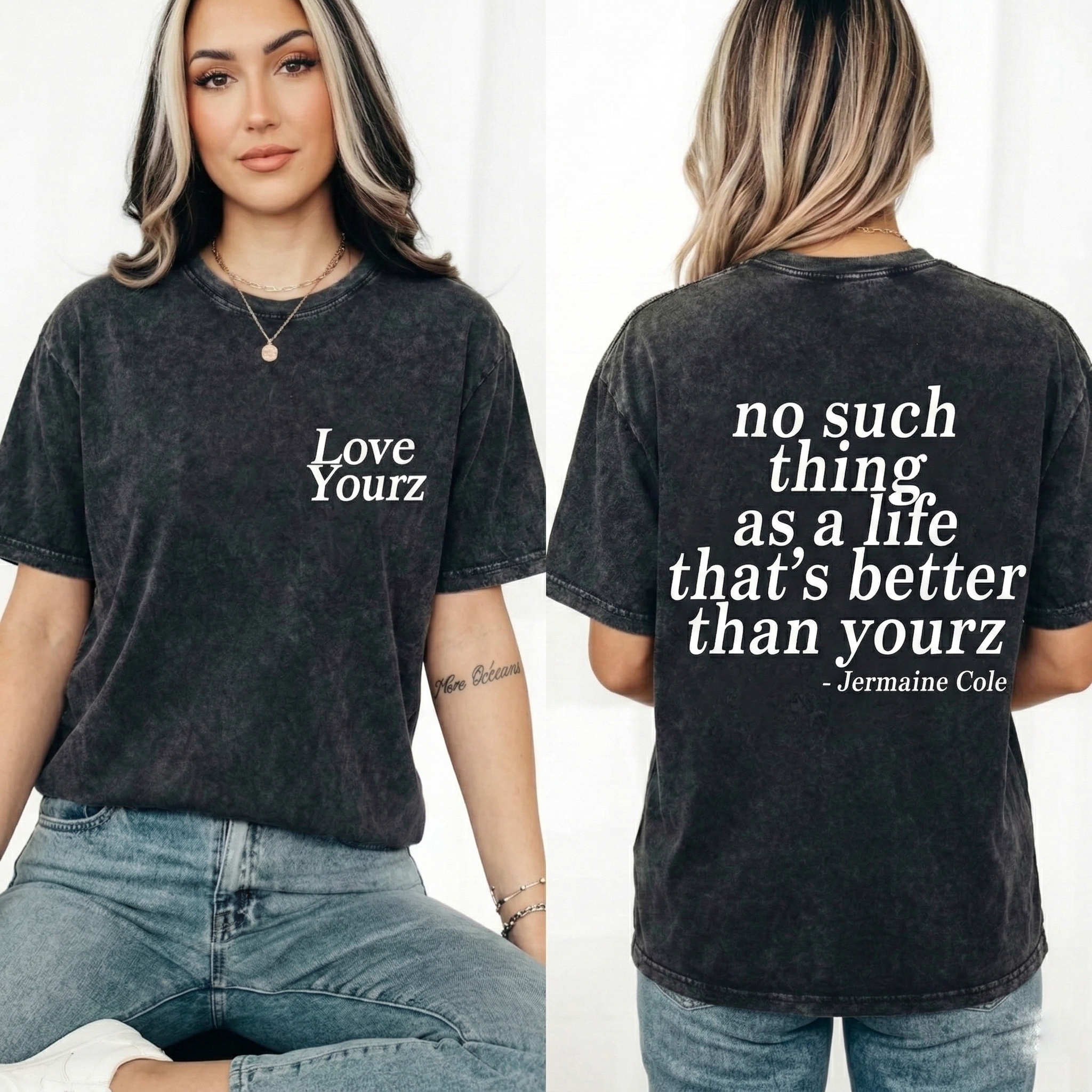 J. Cole "Love Yourz" Vintage Graphic Tee | Dreamville Oversized T-Shirt