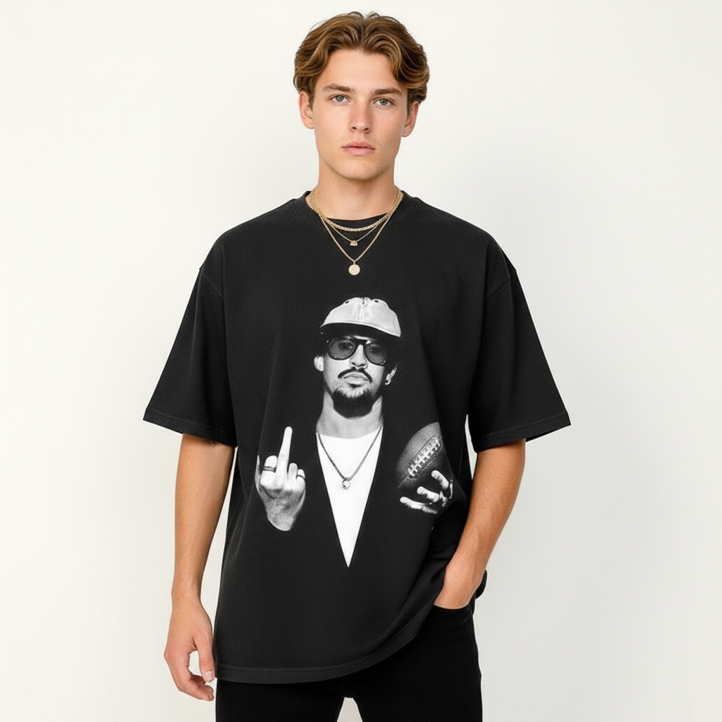 Bad Benito Bowl 2026 Halftime Show Shirt Retro Football Graphic Tee