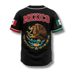 Mexico Aztec Warrior & Eagle All-Over Print Baseball Jersey