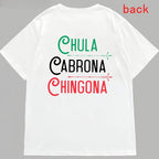 "Chingona" Mexican Chola Hoodie | Latino Cultural Graphic Streetwear