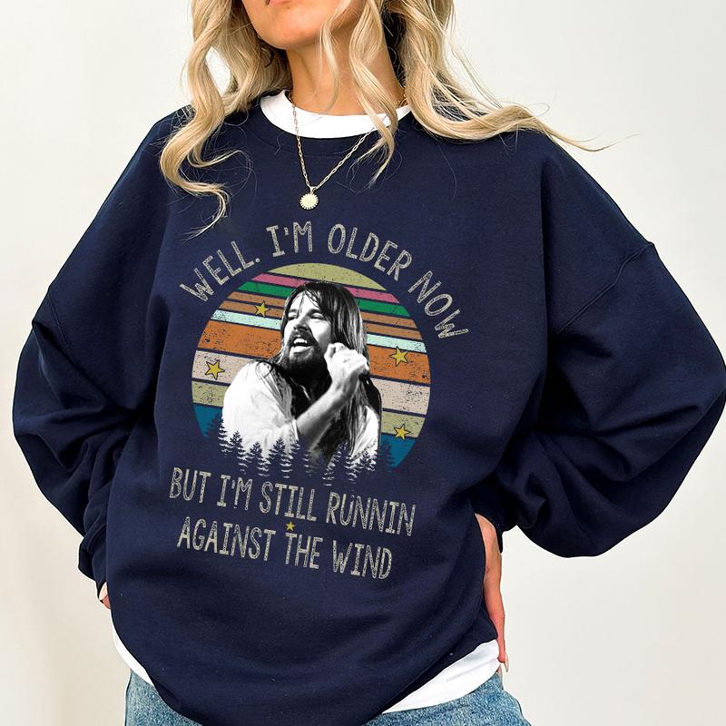 Seger Well I'm Older Now I'm Still Running Vintage Quotes Shirt, Bob Seger Shirt, Music Lovers Shirt