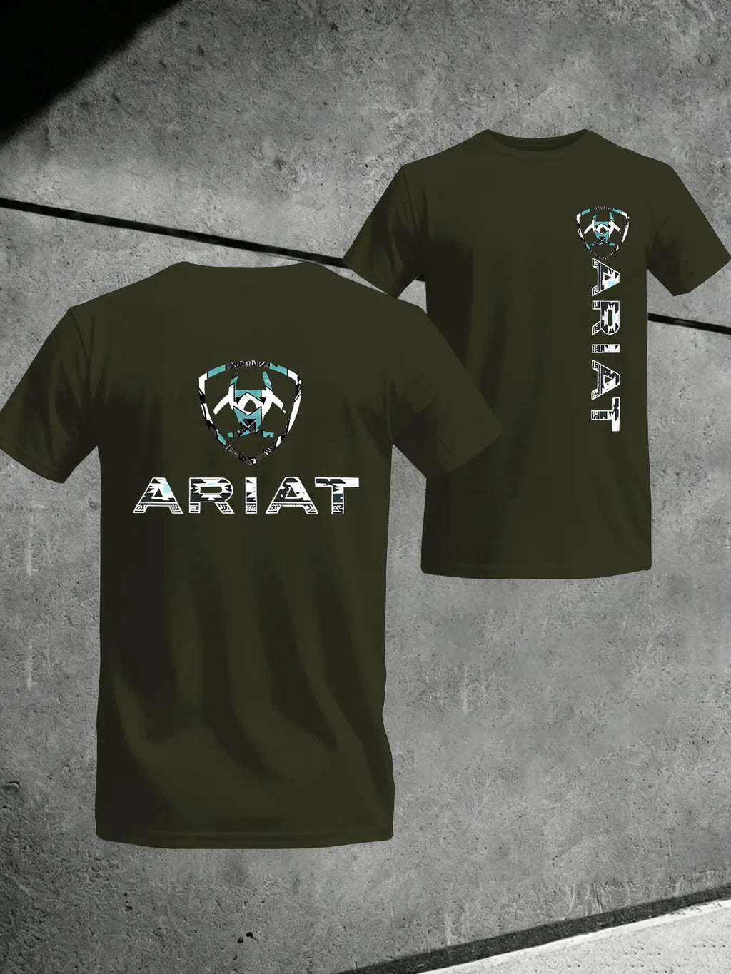 Men's Ariat Graphic Long-Sleeve Casual T-Shirt