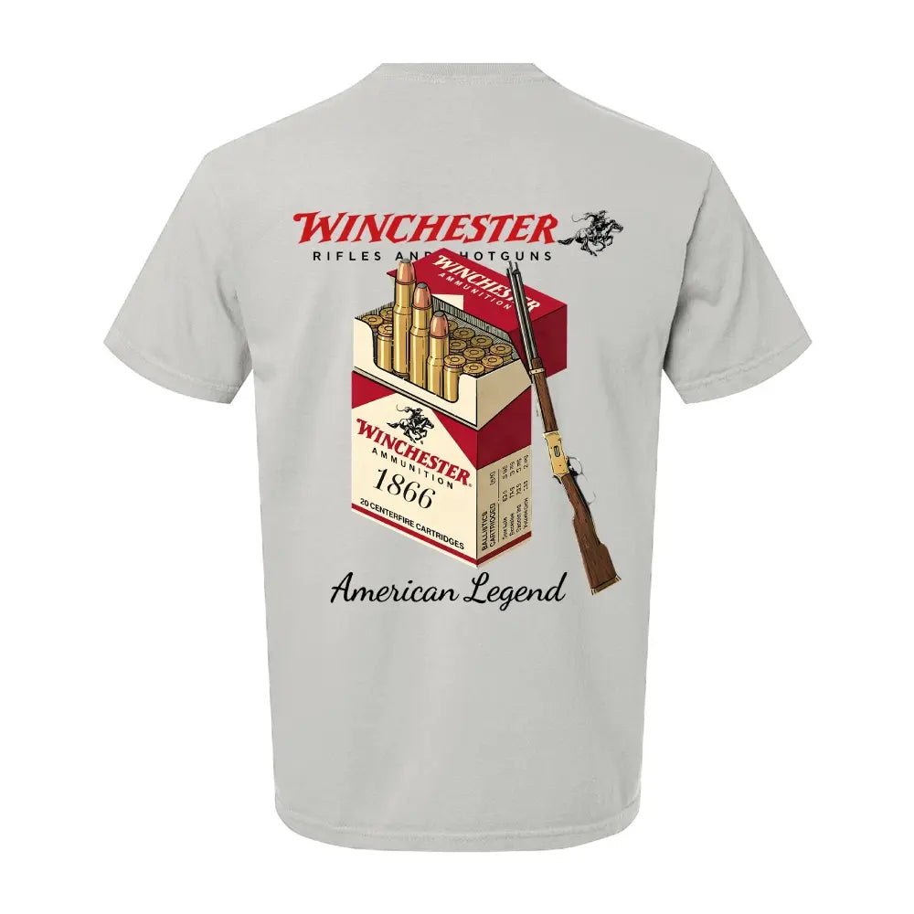 Winchester "American Legend" Shirt | 1866 Ammo Box & Lever Action Tee