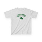 "Leprecunt" Y2K Baby Tee | Funny St. Patrick's Day Irish Graphic Shirt