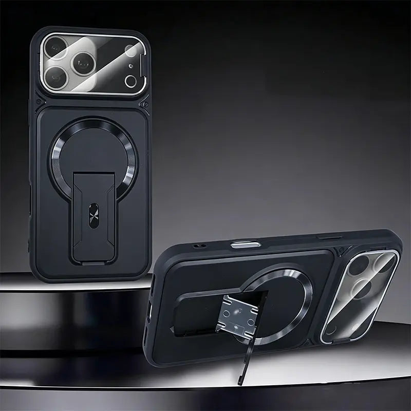 iPhone Multifunctional Case with Invisible Stand & Camera Shield