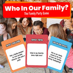 Who Our Family? – Hilarious Trivia, “Most Likely To” & Head-to-Head Party Card Game for All Ages