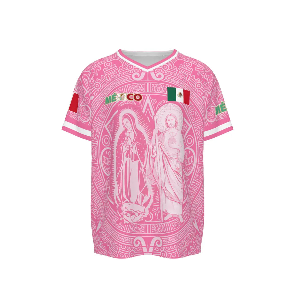 Men's "Virgencita & San Juditas" Mexico 2026 Graphic Soccer Jersey