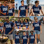 Comfort Colors USA 250th Anniversary Baseball Jersey – Vintage 1776–2026 Patriotic Flag Shirt