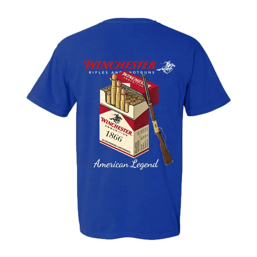 Winchester "American Legend" Shirt | 1866 Ammo Box & Lever Action Tee