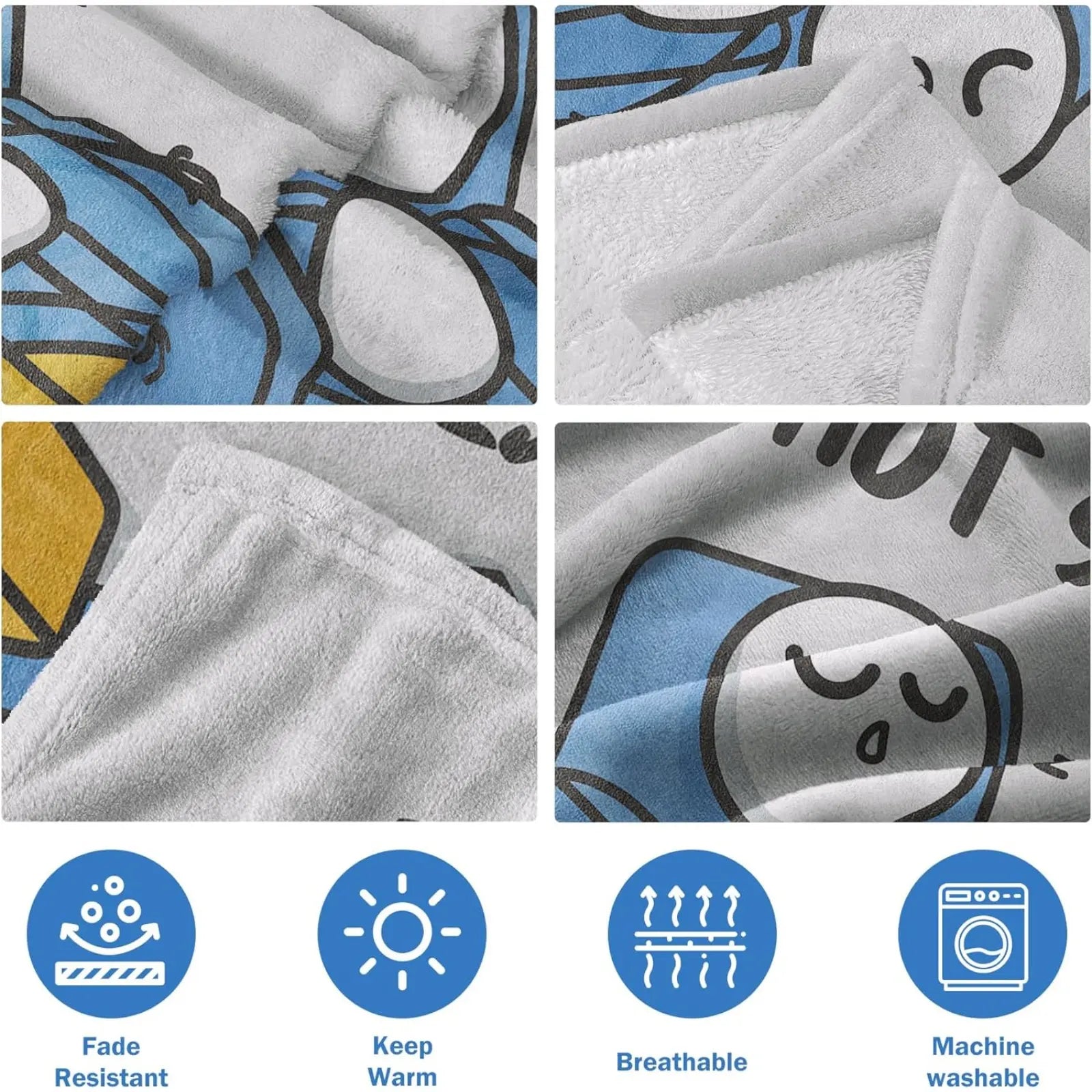'Dad Is Not Sleeping' Funny Flannel Throw Blanket - Soft Father's Day & Birthday Gift for Dad/Husband