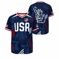 Comfort Colors USA 250th Anniversary Baseball Jersey – Vintage 1776–2026 Patriotic Flag Shirt