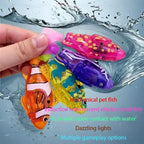 Light-Sensing Robotic Swimming Clownfish Toy