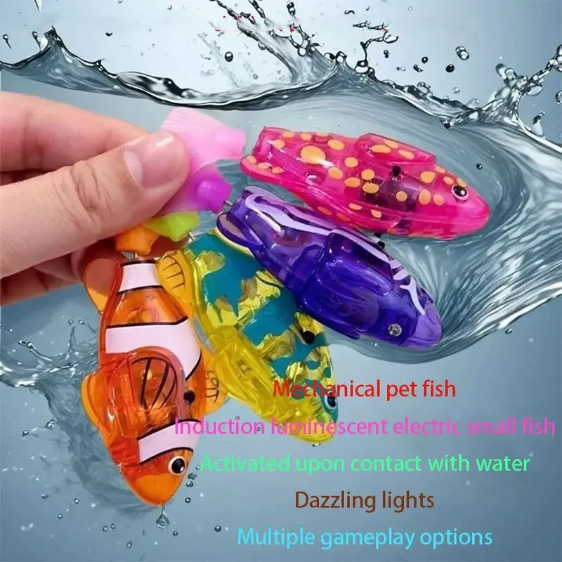 Light-Sensing Robotic Swimming Clownfish Toy