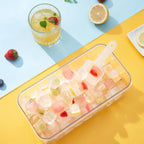 Stackable Ice Cube Tray Set with Lid, Storage Bin & Scoop - BPA-Free, Easy-Release (64/96 Capacity)