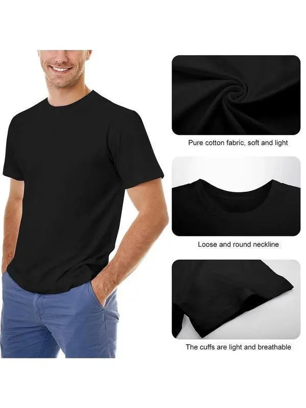 "Sexy Bald Guy" Amusing Men's Tee: Soft Cotton Black Crew Neck