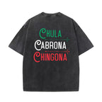 "Chingona" Mexican Chola Hoodie | Latino Cultural Graphic Streetwear