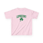 "Leprecunt" Y2K Baby Tee | Funny St. Patrick's Day Irish Graphic Shirt