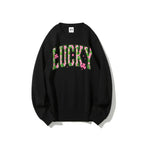 "Lucky" St. Patrick's Day Sweatshirt | Irish Shamrock Graphic Pullover