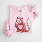 T-shirt"Absolutely Not" Possum Valentine's Sweatshirt | Funny Vintage Crewneck