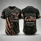 USA 250th Anniversary "1776-2026" Patriotic Baseball Jersey
