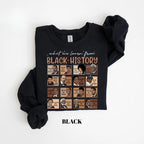 Black History Pride Crewneck - African American Legacy & Education Gift