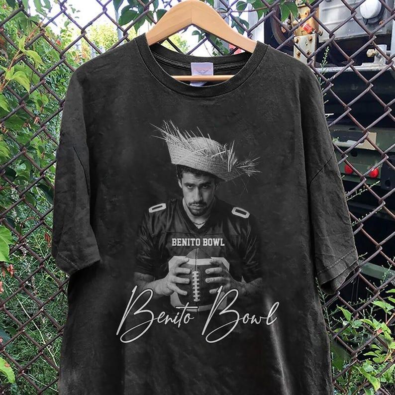 Comfort Colors B Bunny Football Shirt, Bad Benito Shirt, Bunny Bowl Retro 90s Shirt, Bowl 2026 Halftime Show Shirt