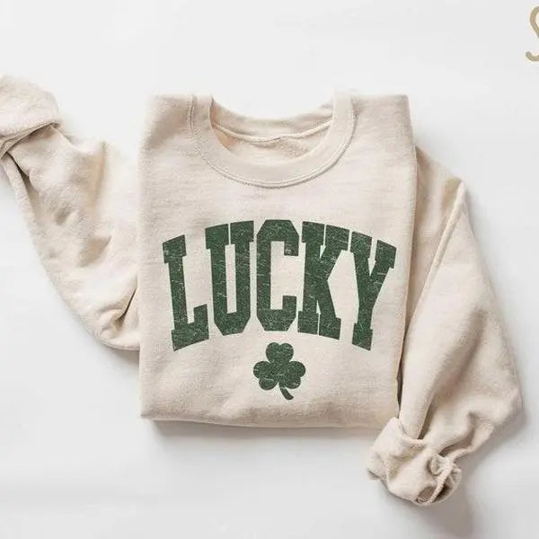 Cute Shamrock Shirt, Happy St Patricks Day Shirt, St Pattys Day Outfit, Lucky Outfit