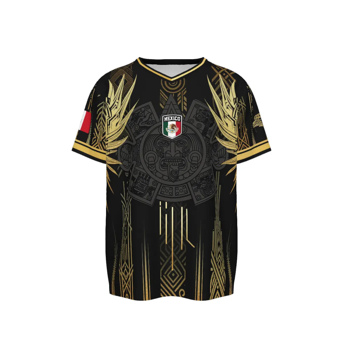 2026 Mexico Aztec Warrior Graphic Soccer Jersey