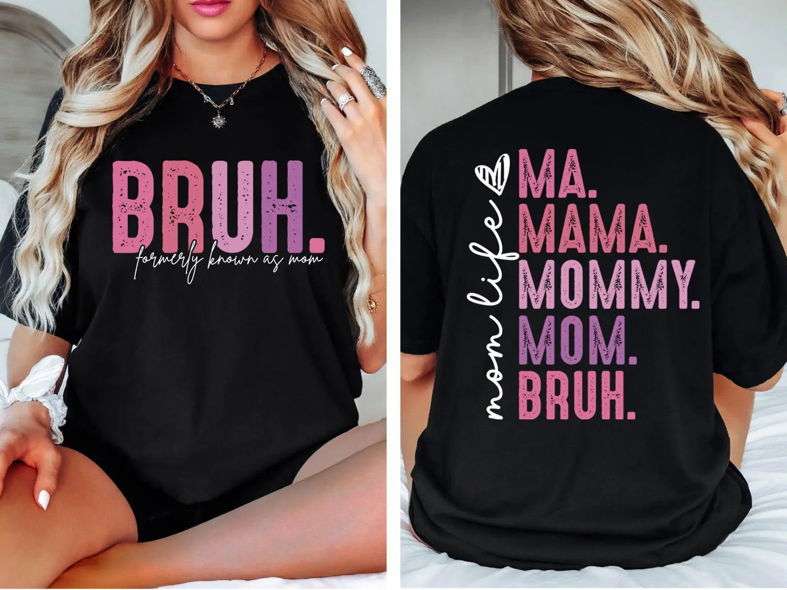 "Bruh Formerly Known As Mom" Sweatshirt | Funny Boy Mom Hoodie