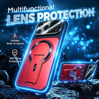 iPhone Multifunctional Case with Invisible Stand & Camera Shield