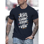 "JESUS CAMINO Y VIDA" Spanish Quote Tee | Trendy Inspirational Shirt