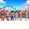 6pc K-Pop Idol Figurine Set | Mini Anime Style Model Toys for Collection