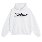 Unisex Athletic Golf Hooded Jumper - Slim Fit Casual Sporty Outerwear