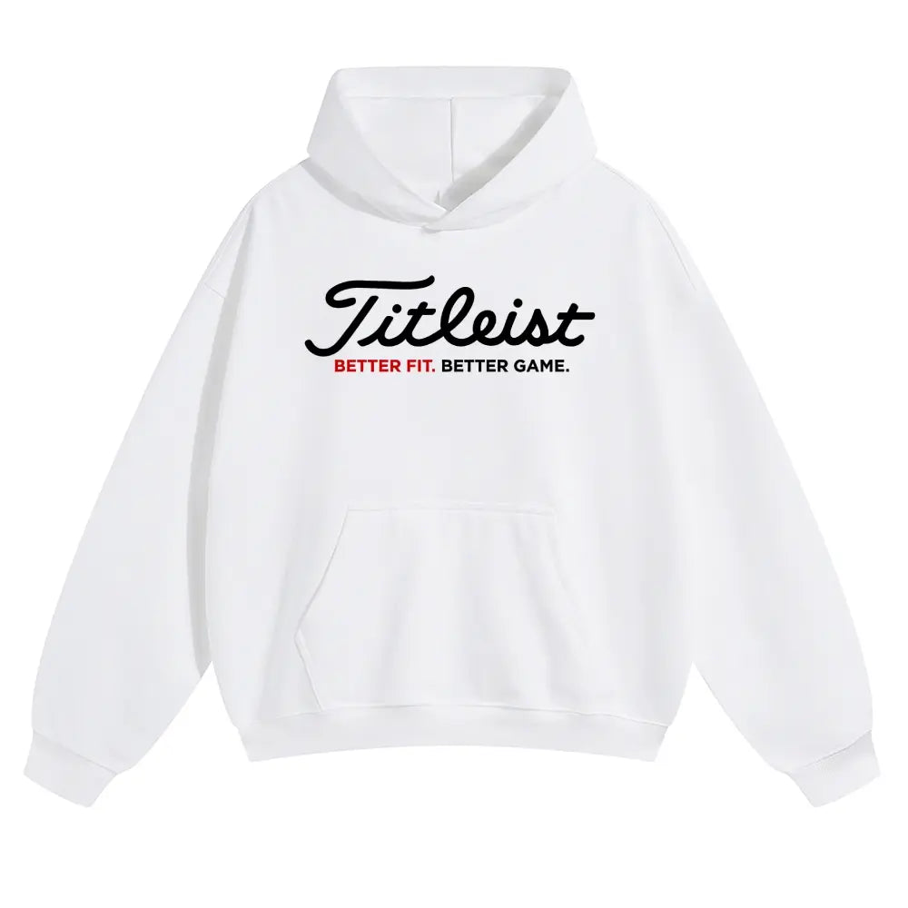 Unisex Athletic Golf Hooded Jumper - Slim Fit Casual Sporty Outerwear