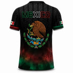 Mexico Aztec Warrior 3D All-Over Print Shirt – Patriotic Eagle & Snake Sports Tee