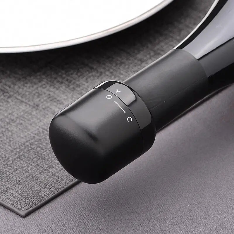 Reusable Vacuum Wine & Champagne Stopper with Leakproof Airtight Seal