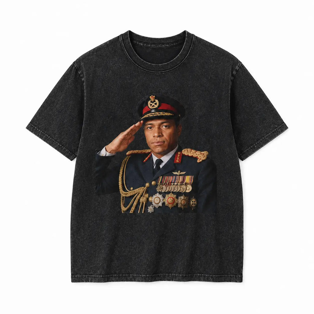 Dictator Mbappe Meme Tee – Heavyweight Cotton Real Madrid Soccer Graphic Shirt