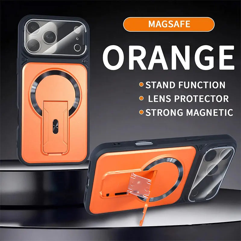 iPhone Multifunctional Case with Invisible Stand & Camera Shield