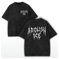 "ABOLISH ICE" Heavy Metal Washed Tee | Vintage Human Rights Streetwear