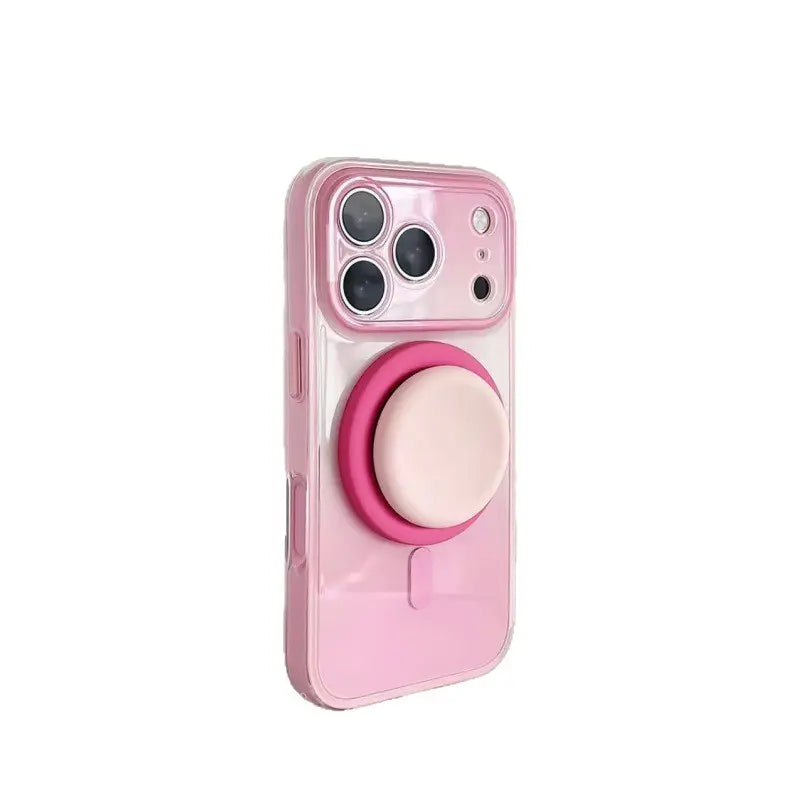 2-in-1 Gradient Full-Cover MagSafe Case – Hard PC Cover with AI Button for iPhone 17 Pro Max