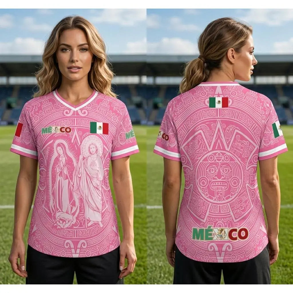 Men's "Virgencita & San Juditas" Mexico 2026 Graphic Soccer Jersey