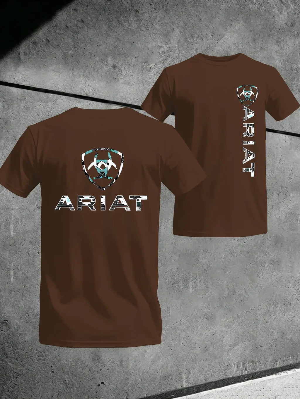 Men's Ariat Graphic Long-Sleeve Casual T-Shirt
