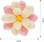 Lotus Magnetic Chip Clips Set – Cute Food Sealing Bag Clips with Fridge Organizer Base