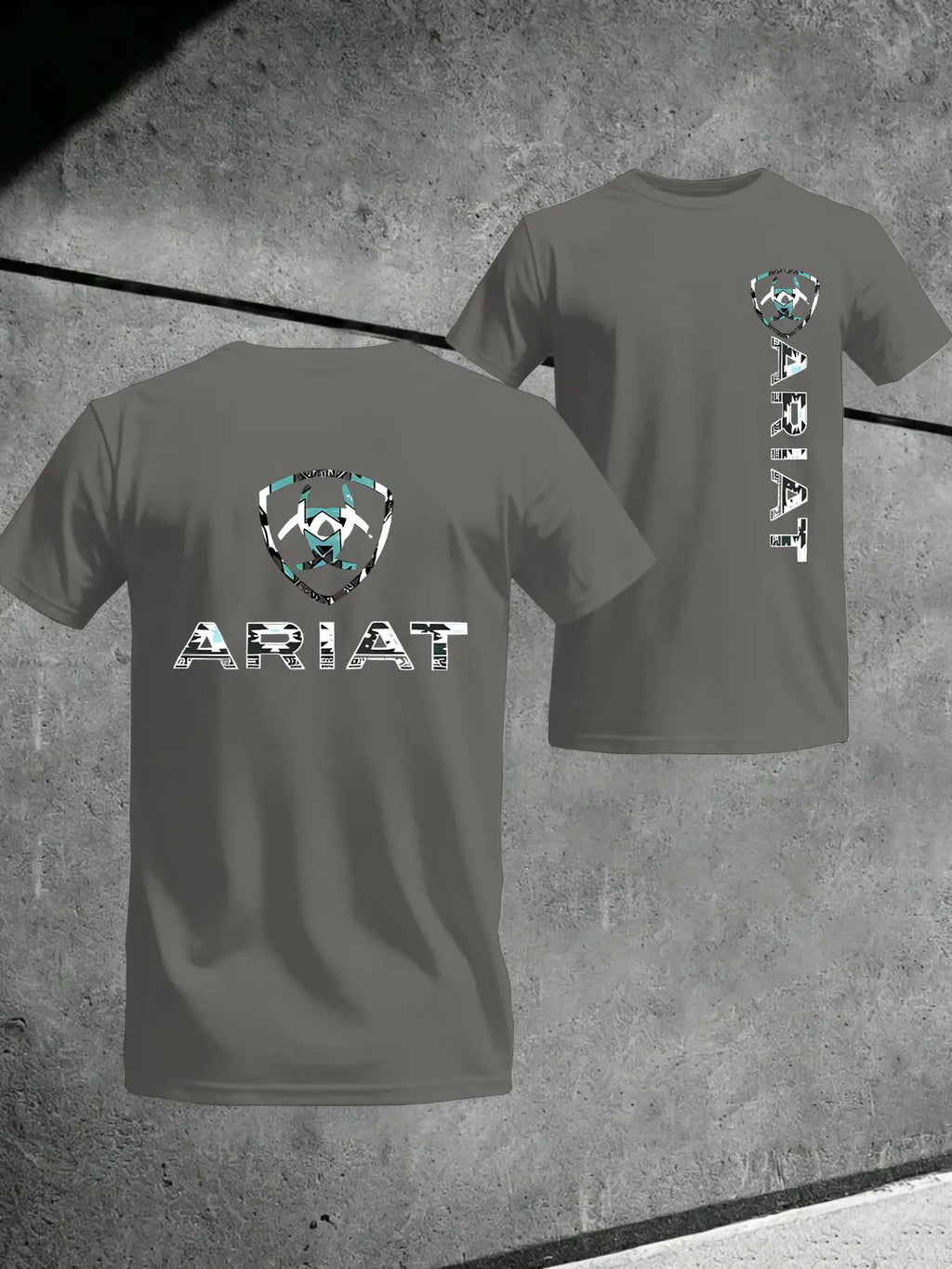 Men's Ariat Graphic Long-Sleeve Casual T-Shirt
