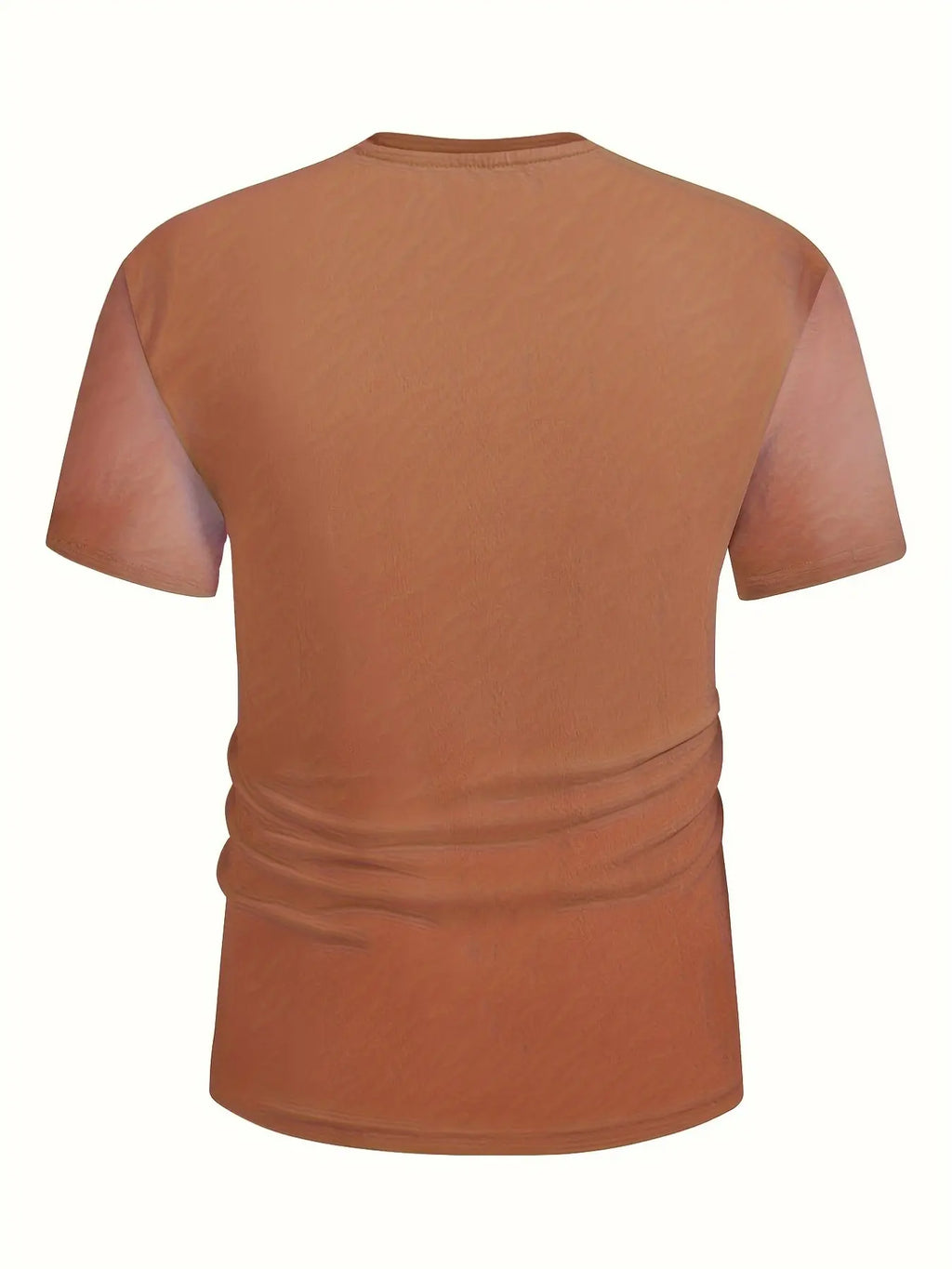Men's Trendy 3D Muscle Print Short Sleeve T-Shirt – Comfortable Casual Streetwear Crew Neck